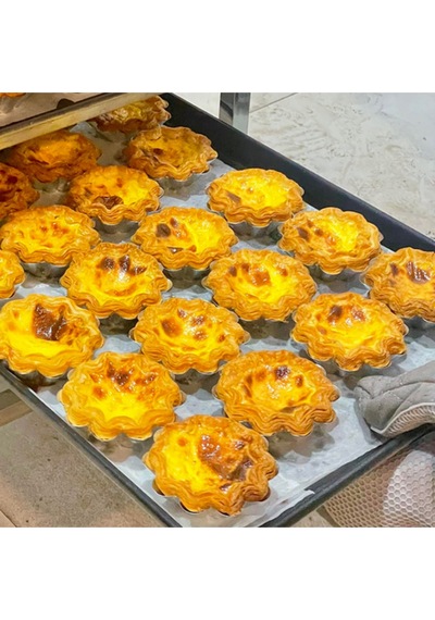 Mini Metal Kek Kalıbı 6'lı - Tartolet Kalıbı 6 Adet Mini - Muffin Kek Kalıbı 6 Adet Metal Metal Meta Diğer