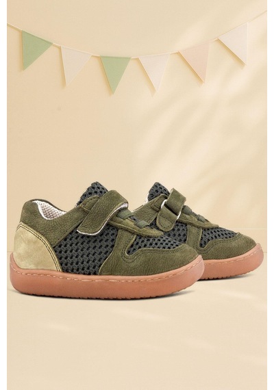 Rakerplus Bob Hakiki Deri Haki Yeşil Barefoot Cırtlı Lastikli Bebek Sneaker Ayakkabı Yeşil Rakerplus Bob Hakiki Deri Haki Yeşil Barefoot Cırtlı Lastikli Bebek Sneaker Ayakkabı Yeşil