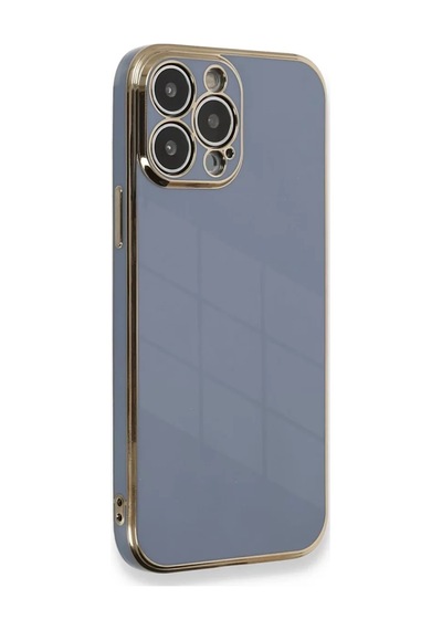 Newface Apple İphone 15 Pro Kılıf Volet Silikon - Mavi