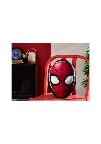Özdilek Lisanslı Dekoratif -spiderman- Kırlent Yastığı 35x40 Kırmızı