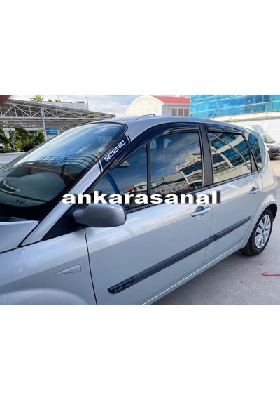 Renault Scenic 2 Mügen Cam Rüzgarlığı 2004-2009 Arası 4 Lü Takım N11.33554