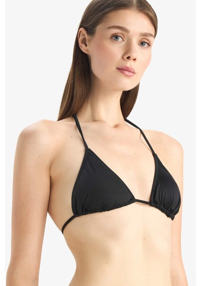 DeFacto Regular Fit Üçgen Bikini Üstü-Fall in Love T3666AZ25SMBK81