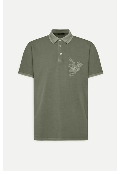 AC&Co / Altınyıldız Classics Erkek Hakı Slim Fit Dar Kesim %100 Pamuk Baskılı Polo Yaka Tişört Hakı AC&Co / Altınyıldız Classics Erkek Hakı Slim Fit Dar Kesim %100 Pamuk Baskılı Polo Yaka Tişört Hakı