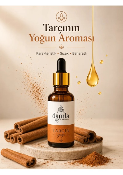 Biodamla Natural Tarçın Yağı 10 Ml
