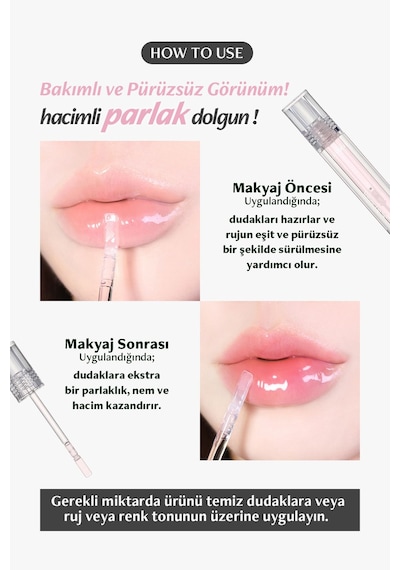 Luvum Bakuchiol İçeren Dolgunlaştırıcı  Bakımı Sağlayan LUVUM Dudak Serumu Parlatıcı Lip Serum