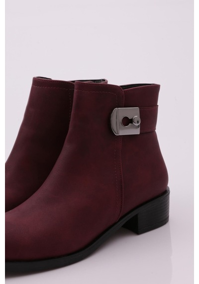 Dgn 502 Kadin Tokali Bilek Bot 502-1423-R0309 Bordo