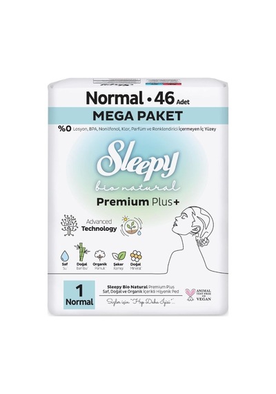 Bio Natural Premium Plus Mega Normal Ped 46 Adet - Özel Seri 355160-00224