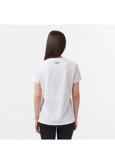 Under Armour Tech Ssc - Solid Kadın Beyaz Antrenman T-shirt 1384231