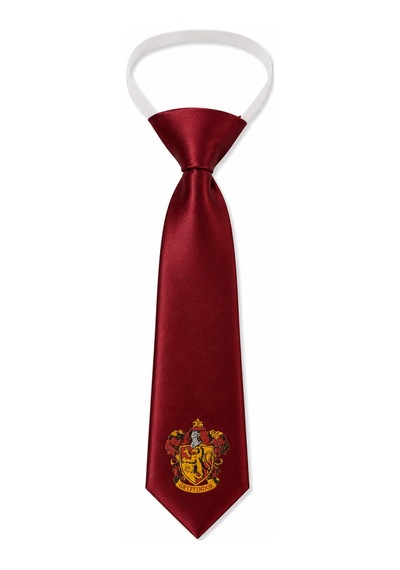 Herşeynota Harry Potter Gryffindor Kravat Bordo Renk Ayarlanabilir Lastikli 3-10 Yaş Unisex Çocuk Kravatı Açık Gri