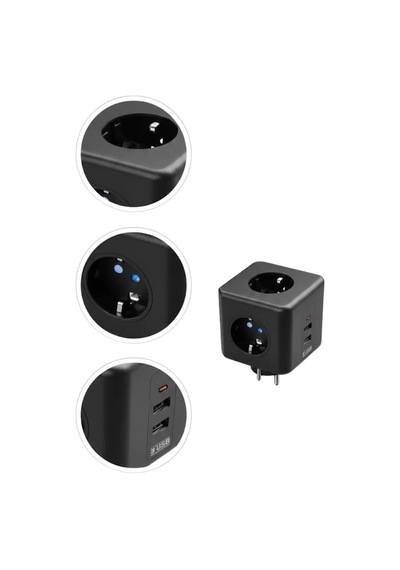 Home Ev Ve Ofis Kullanımı İçin Akım Korumalı Usb Girişli Priz Diğer