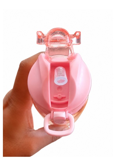 Fenomen My Melody Pipetli Matara 750 Ml Büyük Boy Askı Aparatlı Çantanın En Şirin Eşyası My Melody pembe