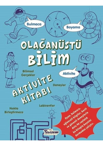 Olağanüstü Bilim - Aktivite Kitabı- Teleskop Popüler Bilim
