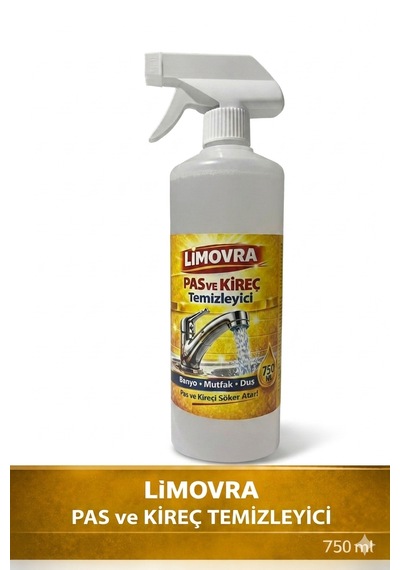 Limovra Pas ve Kireç Temizleyici 2 x 750 ML