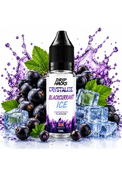 Drip Hacks Crystalize Bar Blackcurrant Ice Aroma