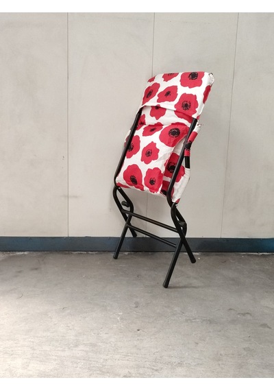 Yapa-Yavuzpaşalar Katlanan Şezlong Sandalye -- Siyah Iskeletli, Polyester Kumaş (539725443) Siyah