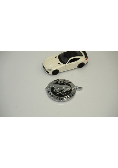Dk Tuning Mustang 40.yıl Bagaj Body Logo Krom Metal Logo Arma