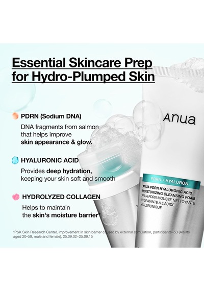 Lexroo Pdrn Hyaluronic Acid Moisturizing Cleansing Foam