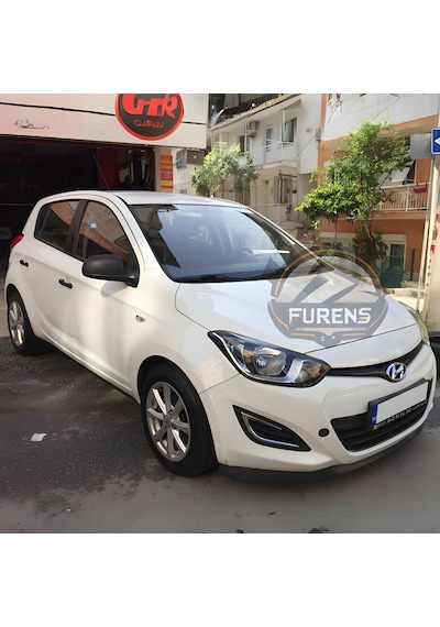 Hyundai İ20 2008-2014 Uyumlu H Lip Esnek Ön Lip 2 Parça Karlık Ön Ek Tampon Altı Dill