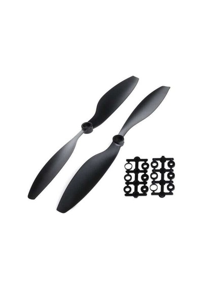 8045 Siyah Drone Ve Multikopter Pervane Seti 8x4.5 İki Adet