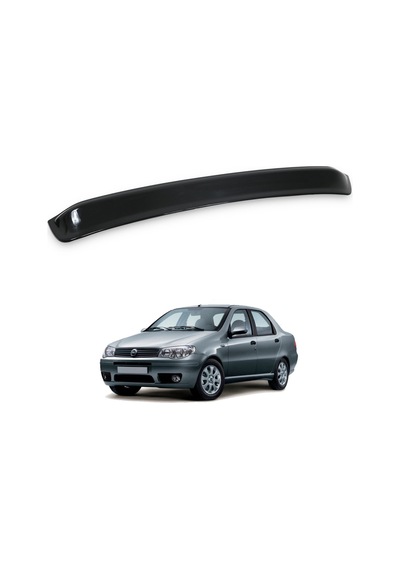 Fiat Albea Spoiler Arka Cam Üstü - Siyah Sd 2003-2012