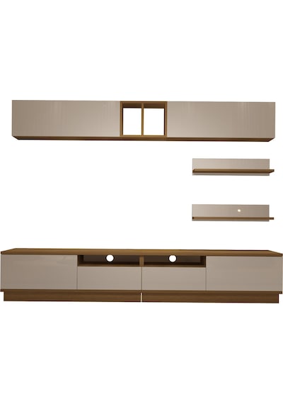Decoraktiv Trendstyle 5220s Mdf Tv Ünitesi Tv Sehpası - Pera Beyaz Meşe - Beyaz