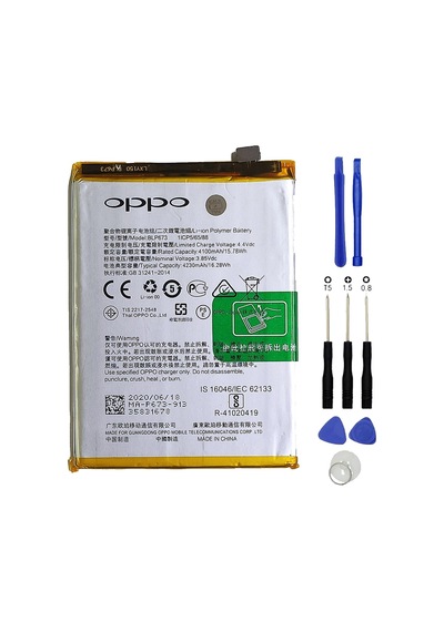 Oppo Ax7 Batarya Pil Blp673 Tamir Seti