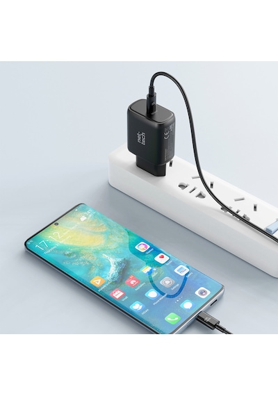 Nettech NT-HCH05 PD 25W Type-C Kablo + Şarj Aleti