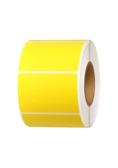 Elitrulo Barkod Etiketi 30x50 Termal SARI - 1000 Adet