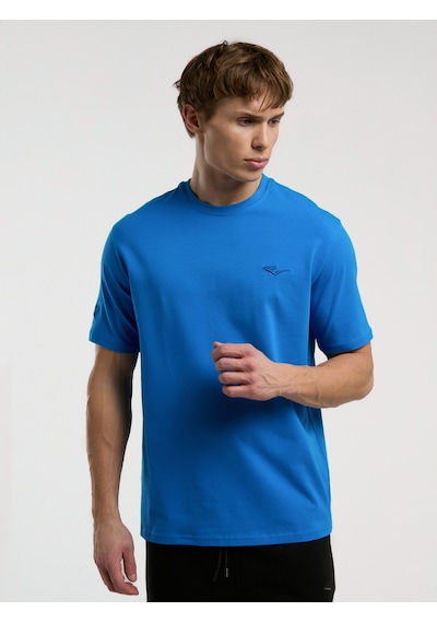 Everlast Ever Essentials Regular Mavi Erkek Tişört Mavi
