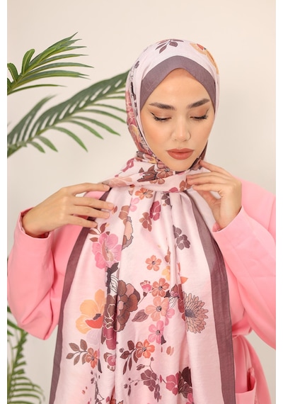 Silk Home Olinda Şal 49004-15 Gül Kurusu