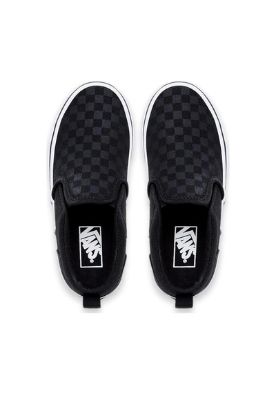 Vans Vn000vh0 Yt Asher Sneakers Siyah Çocuk Spor Ayakkabı Siyah