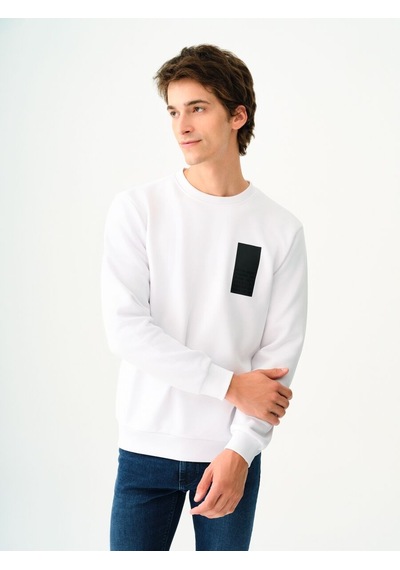 LOFT Regular Fit Erkek Sweatshirt Lf2034185 Q1.v1 Beyaz