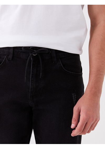 Lcw Jeans İndigo Standart Kalıp Erkek Jean Şort