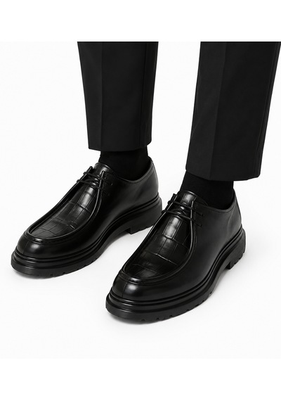 Frank Valentia Fv002 Premium Klasik Erkek Hakiki Deri Ayakkabı - Eva Taban Siyah Frank Valentia Fv002 Premium Klasik Erkek Hakiki Deri Ayakkabı - Eva Taban Siyah