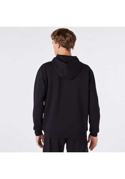 Nautica Nautıca Erkek Siyah Standart Fıt Kapüşonlu Sweatshırt Düz K37226t Siyah