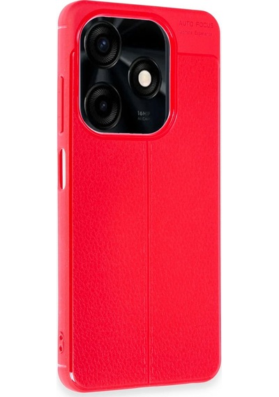 Cosmotex Newface Tecno Spark Go 2024 Kılıf Auto Focus Kapak - Kırmızı