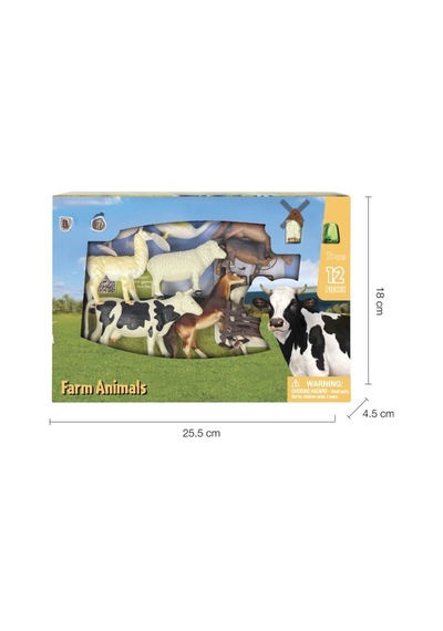 Sh-5901-5904 Kutulu 12 Vahşi Ve Çiftlik
