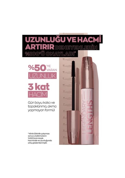 Avon Legendary Lengths Maskara Blackest Black 10 ML