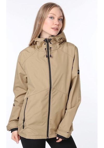 Ghassy Co.Kadın Rüzgarlık/Yağmurluk Omuz Detaylı Mevsimlik Taş Sp 500416805