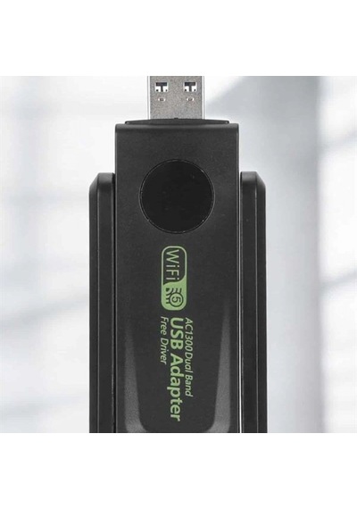 Ultratekno Dual Band Wifi Adaptör Usb 3.0 1200 Mbps Çift Antenli Kablosuz Alıcı