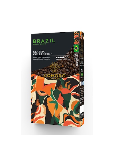 Comodo Coffee Dünya Kahveleri Çekirdek Kahve 4 x 250 G