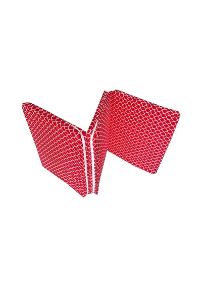 Katlanır Yer Minderi Ve Tek Kişilik Süngerli Katlanır Minder 70x180 Cm 6 Cm-kırmızı Çatı