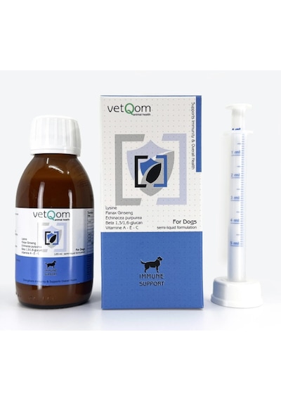 Vetqom Köpek Immune Support Desteği 120 ML