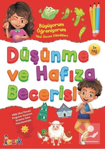 Mercankitap Düşünme ve Hafıza Becerisi / Büyüyorum Öğreniyorum Okul Öncesi
