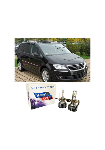 Vw Touran V2 Kısa Far Ampulü H7 Mono Yeni Seri Beyaz 2003-2010