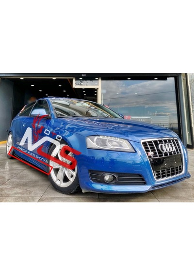 Audi A3 Hb Aero Marşpiyel Sağ Sol Takım Fiberglass Boyasız