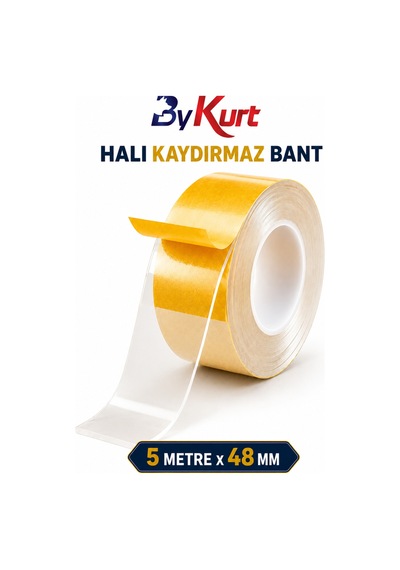 Çift Taraflı Güçlü Yapışkan Halı Ve Yolluk Sabitleyici Bant