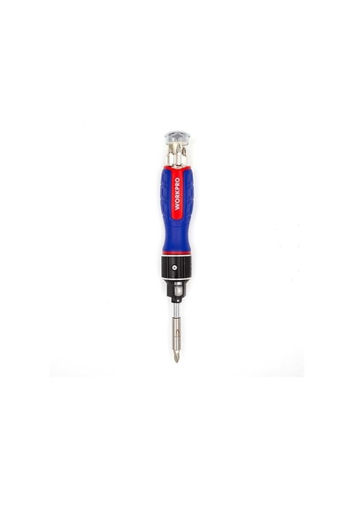 Workpro Wp221069 6-ın-1 Profesyonel Cr-v Cırcırlı Manyetik Tornavida Seti Fr Wp221069