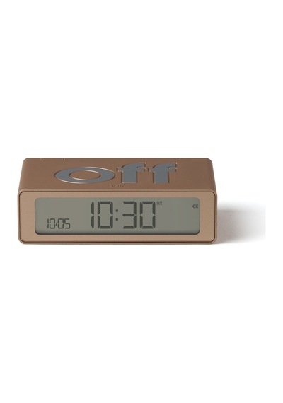 Lexon Flip Mini Şarj Edilebilir Alarm Saat Dore Altın