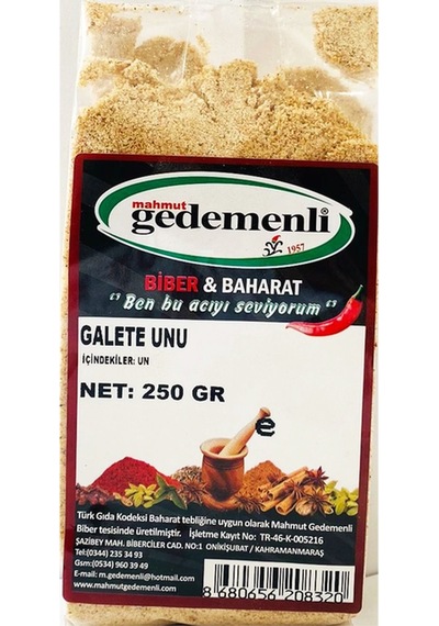 Gedemenli Galeta Unu 250 G